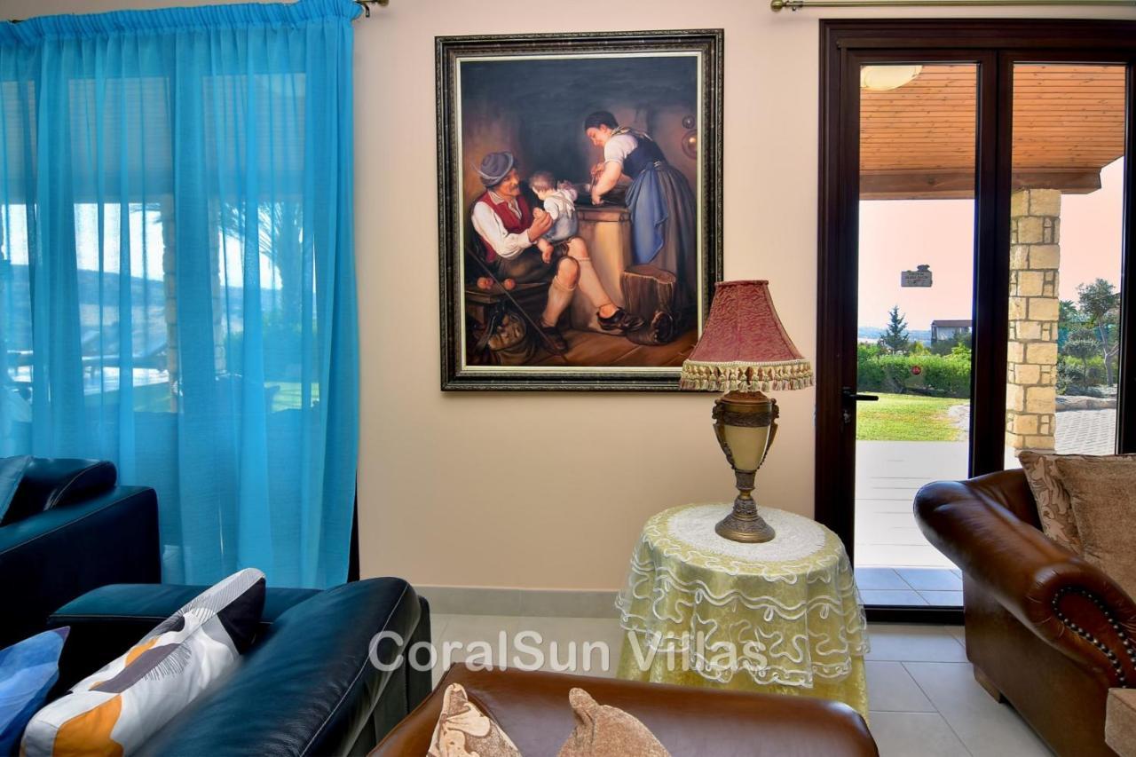 Polis Elite Amazing Villa With Heated Pool By Coral Sun Villas מראה חיצוני תמונה